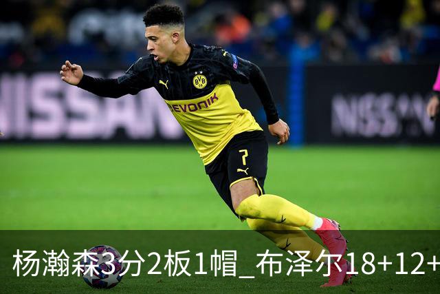 杨瀚森3分2板1帽 布泽尔18+12+12灰熊擒开拓者5连胜
